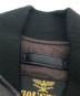 中古・古着 HOUSTON (ヒューストン) SHEEP LEATHER MA-1 FLIGHT JACKET ブラック サイズ:SIZE S：20000円