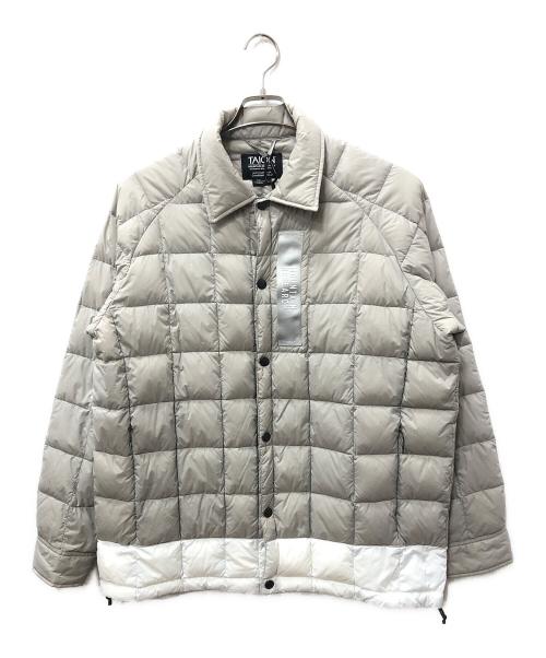 TAION（タイオン）TAION (タイオン) MOUNTAIN RESEARCH (マウンテンリサーチ) Down Coach Jacket/ダウンコーチジャケット グレー サイズ:SIZE Mの古着・服飾アイテム