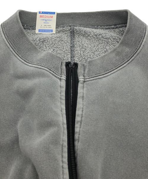 Champion（チャンピオン）Champion (チャンピオン) N.HOOLYWOOD (エヌ ハリウッド) REVERSIBLE CARDIGAN/リバーシブルカーディガン グレー サイズ:SIZE Mの古着・服飾アイテム