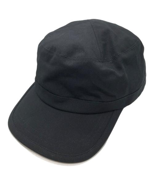 kijima takayuki（キジマタカユキ）kijima takayuki (キジマタカユキ) WORK CAP for Ryuichi Sakamoto ブラック サイズ:2（59ｃｍ）の古着・服飾アイテム
