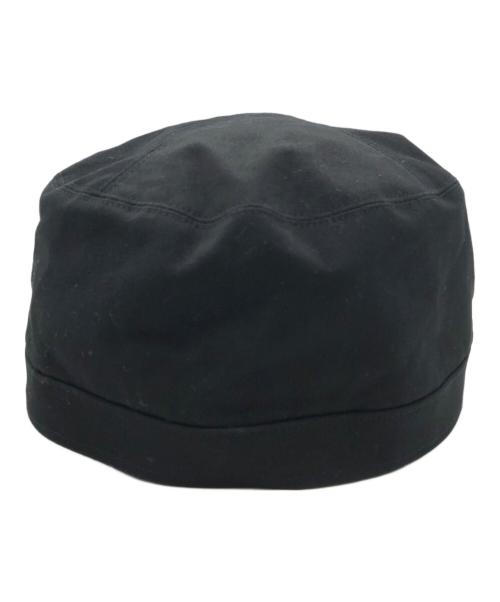 kijima takayuki（キジマタカユキ）kijima takayuki (キジマタカユキ) WORK CAP for Ryuichi Sakamoto ブラック サイズ:2（59ｃｍ）の古着・服飾アイテム