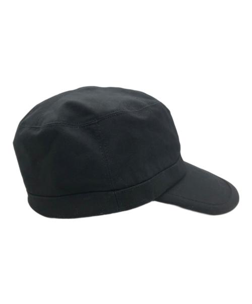 kijima takayuki（キジマタカユキ）kijima takayuki (キジマタカユキ) WORK CAP for Ryuichi Sakamoto ブラック サイズ:2（59ｃｍ）の古着・服飾アイテム