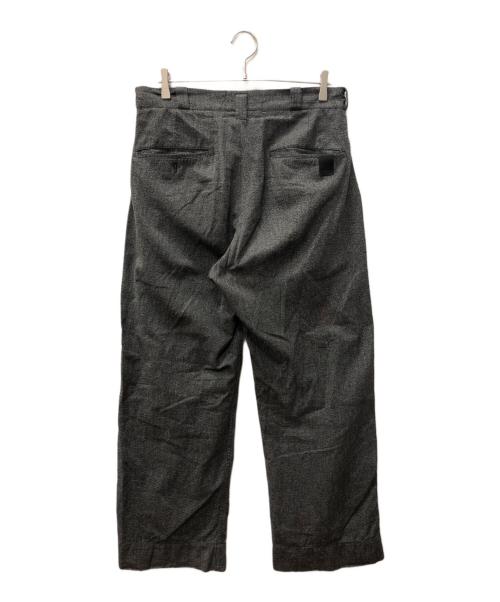 N.HOOLYWOOD（エヌ ハリウッド）N.HOOLYWOOD (エヌ ハリウッド) big mac (ビッグマック) BLACK CHAMBRAY WORK PANTS グレー サイズ:SIZE 40の古着・服飾アイテム