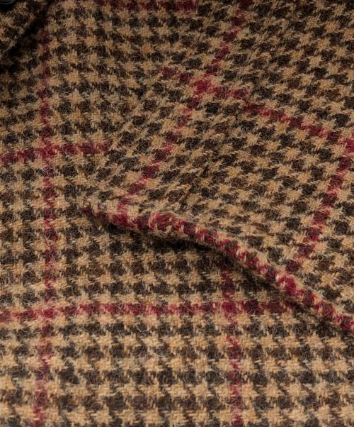 POLO RALPH LAUREN（ポロ・ラルフローレン）POLO RALPH LAUREN (ポロ・ラルフローレン) CLASSIC FIT エルボーパッチツイードシャツ ブラウン サイズ:SIZE Lの古着・服飾アイテム