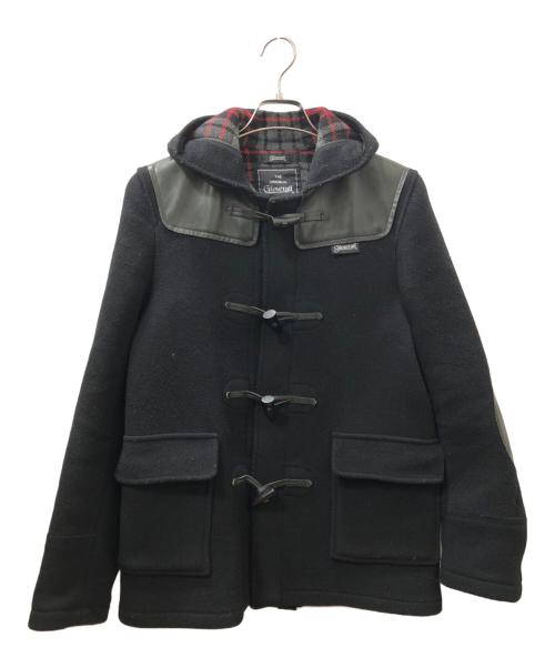 GLOVER ALL（グローバーオール）GLOVER ALL (グローバーオール) eYe COMME des GARCONS JUNYAWATANABE MAN (アイ コム デ ギャルソン ジュンヤ ワタナベ マン) エルボーパッチダッフルコート ブラック サイズ:Sの古着・服飾アイテム