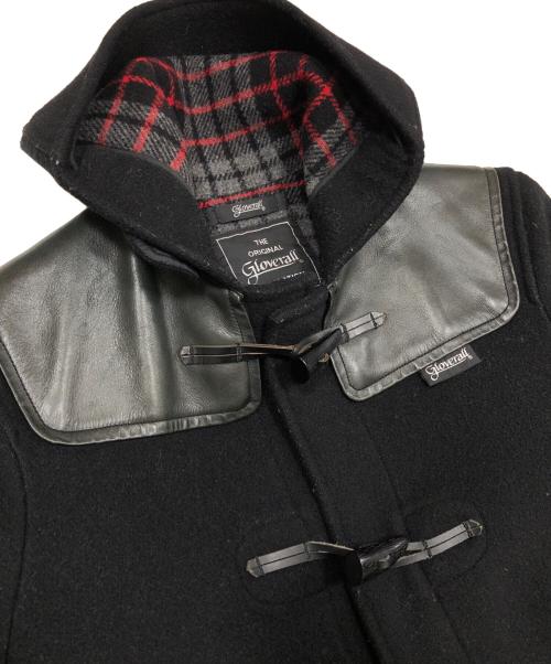 GLOVER ALL（グローバーオール）GLOVER ALL (グローバーオール) eYe COMME des GARCONS JUNYAWATANABE MAN (アイ コム デ ギャルソン ジュンヤ ワタナベ マン) エルボーパッチダッフルコート ブラック サイズ:Sの古着・服飾アイテム