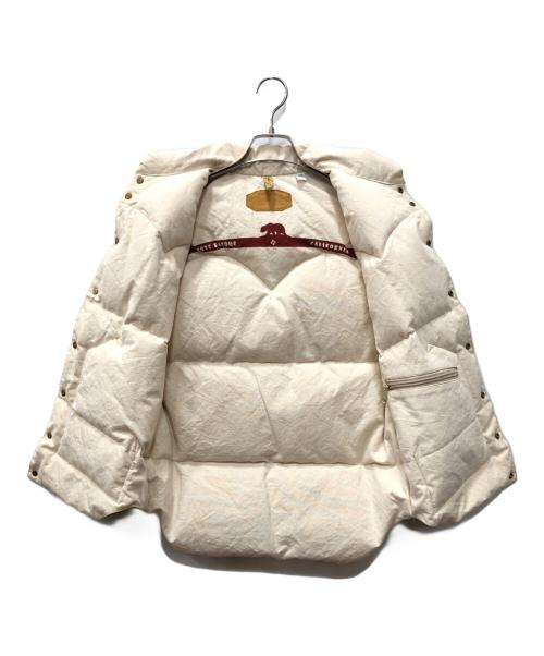 RockyMountainFeatherBed（ロッキーマウンテンフェザーベッド）RockyMountainFeatherBed (ロッキーマウンテンフェザーベッド) ダウンベスト イエロー×ベージュ サイズ:SIZE 38の古着・服飾アイテム