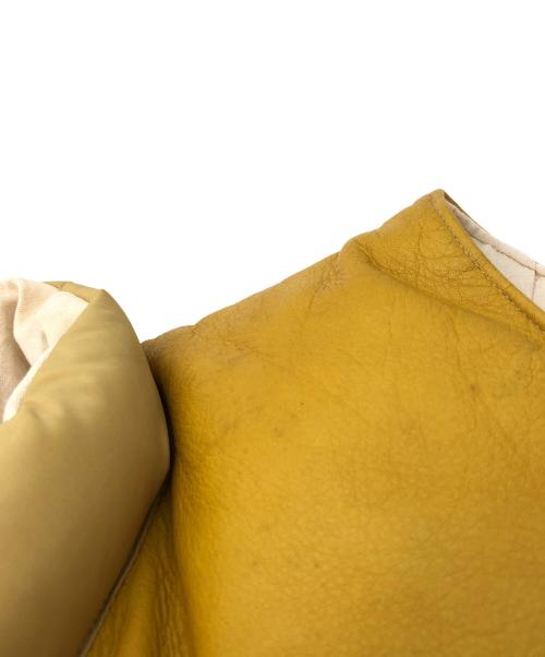 RockyMountainFeatherBed（ロッキーマウンテンフェザーベッド）RockyMountainFeatherBed (ロッキーマウンテンフェザーベッド) ダウンベスト イエロー×ベージュ サイズ:SIZE 38の古着・服飾アイテム