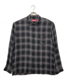 SUPREME（シュプリーム）の古着「Shadow Plaid Rayon Shirt」｜グレー