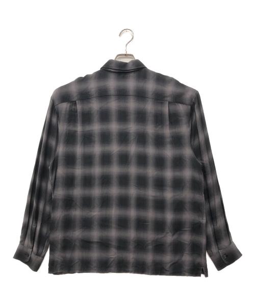 SUPREME（シュプリーム）SUPREME (シュプリーム) Shadow Plaid Rayon Shirt グレー サイズ:SIZE Lの古着・服飾アイテム