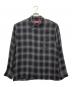 SUPREME（シュプリーム）の古着「Shadow Plaid Rayon Shirt」｜グレー