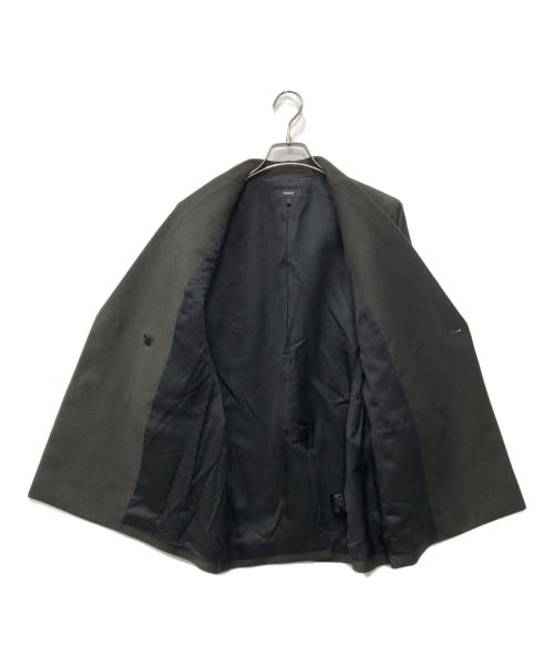 theory（セオリー）theory (セオリー) シークフランネルスリムジャケット グレー サイズ:SIZE 0の古着・服飾アイテム