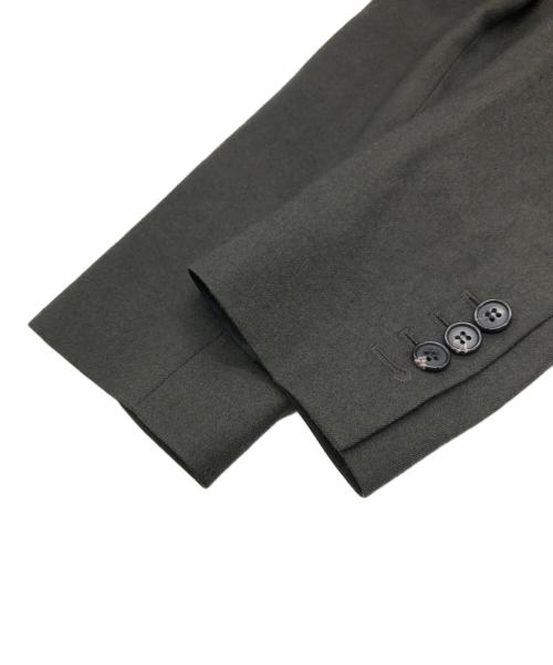 theory（セオリー）theory (セオリー) シークフランネルスリムジャケット グレー サイズ:SIZE 0の古着・服飾アイテム