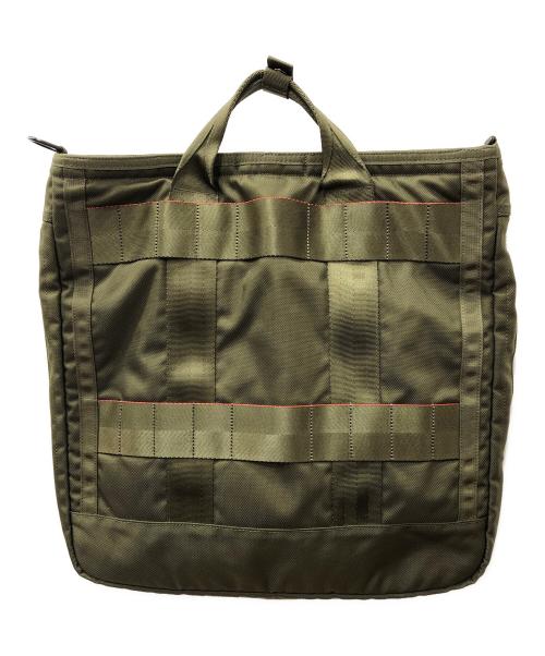 BRIEFING（ブリーフィング）BRIEFING (ブリーフィング) BEAMS+ (ビームスプラス) 別注COCKPIT BAG カーキの古着・服飾アイテム