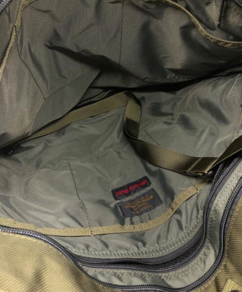BRIEFING（ブリーフィング）BRIEFING (ブリーフィング) BEAMS+ (ビームスプラス) 別注COCKPIT BAG カーキの古着・服飾アイテム