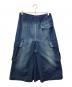 Y's (ワイズ) SPOTTED DENIM SIDE POCKET STRAIGHT SKIRT インディゴ サイズ:1：18000円