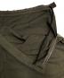 中古・古着 Y's (ワイズ) COTTON TWILL GARMENT DYE RIGHT BIG BELT SKIRT カーキ サイズ:1：15000円