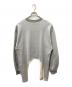LOUIS VUITTON (ルイ ヴィトン) ロゴワッペンクルーネックスウェット グレー サイズ:SIZE XL：35000円
