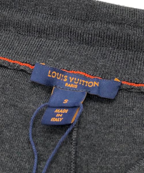 LOUIS VUITTON（ルイ ヴィトン）LOUIS VUITTON (ルイ ヴィトン) カシミヤブレンドジョガーパンツ ネイビー サイズ:SIZE Sの古着・服飾アイテム