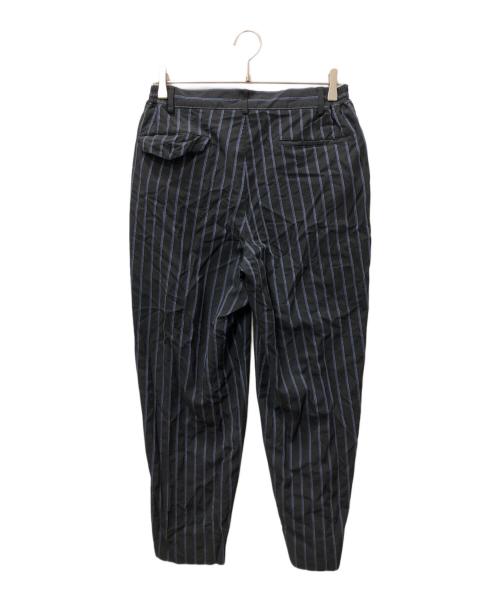 COMME des GARCONS HOMME DEUX（コムデギャルソン オム ドゥ）COMME des GARCONS HOMME DEUX (コムデギャルソン オム ドゥ) ストライプセットアップスーツ ブラック×ネイビー サイズ:SIZE XSの古着・服飾アイテム
