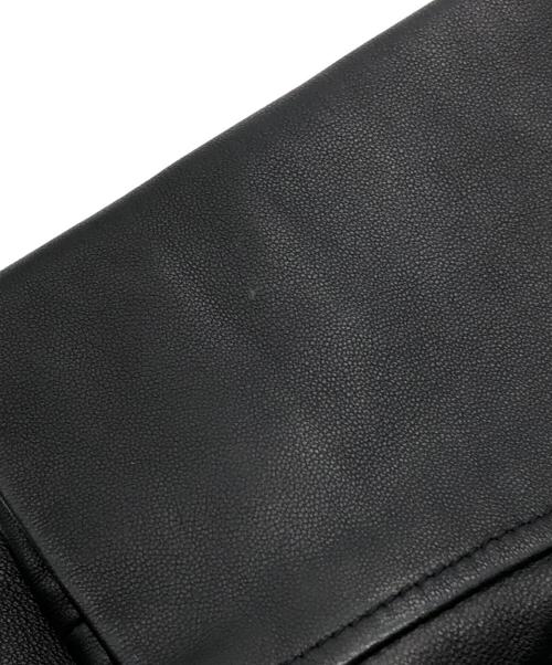 HELMUT LANG（ヘルムートラング）HELMUT LANG (ヘルムートラング) ノーカラーライダースジャケット ブラック サイズ:SIZE XSの古着・服飾アイテム