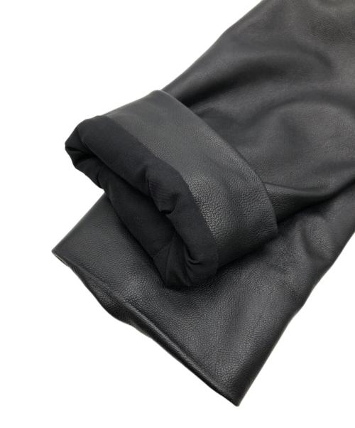 HELMUT LANG（ヘルムートラング）HELMUT LANG (ヘルムートラング) フーデッドレザージャケット ブラック サイズ:SIZE Ｓの古着・服飾アイテム