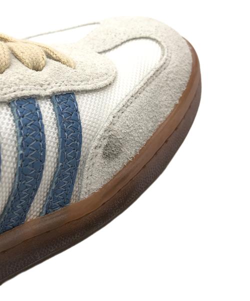 DSQUARED2（ディースクエアード）DSQUARED2 (ディースクエアード) ロゴ入り Boxer スニーカー ホワイト×ブルー サイズ:SIZE 39の古着・服飾アイテム