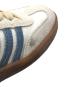 中古・古着 DSQUARED2 (ディースクエアード) ロゴ入り Boxer スニーカー ホワイト×ブルー サイズ:SIZE 39：20000円