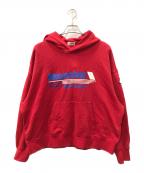 MONCLER×Palm Angelsモンクレール×パーム エンジェルス）の古着「コラボロゴパーカー」｜レッド