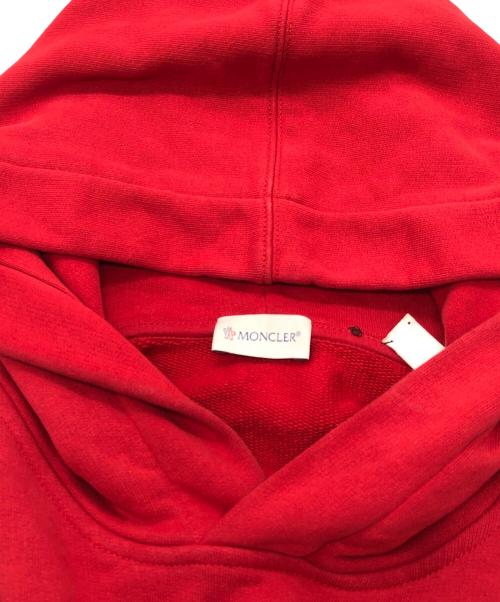 MONCLER（モンクレール）MONCLER (モンクレール) Palm Angels (パーム エンジェルス) コラボロゴパーカー レッド サイズ:SIZE Mの古着・服飾アイテム