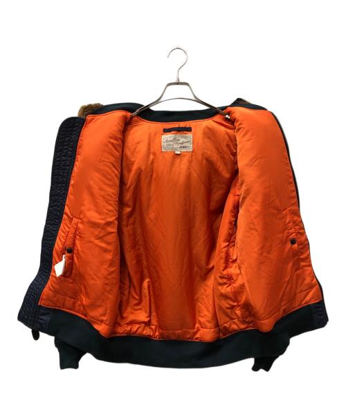 AVIREX（アヴィレックス）AVIREX (アヴィレックス) MA-1 REMODEL ネイビー サイズ:SIZE XLの古着・服飾アイテム