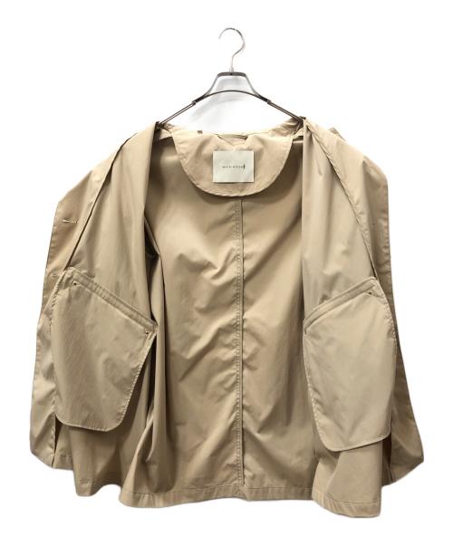 MACKINTOSH（マッキントッシュ）MACKINTOSH (マッキントッシュ) HUMBIE ノーカラーコート ベージュ サイズ:SIZE 6の古着・服飾アイテム