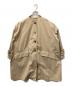 MACKINTOSH（マッキントッシュ）の古着「HUMBIE ノーカラーコート」｜ベージュ
