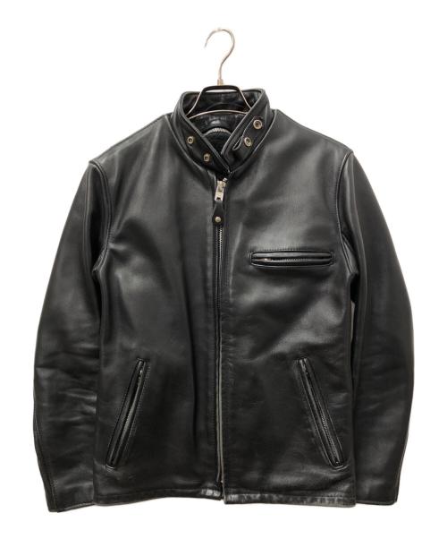 Schott（ショット）Schott (ショット) ライナー付シングルライダースジャケット ブラック サイズ:SIZE Mの古着・服飾アイテム