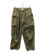 HERILLヘリル）の古着「M44 Trousers/M44 トラウザーズ」｜カーキ