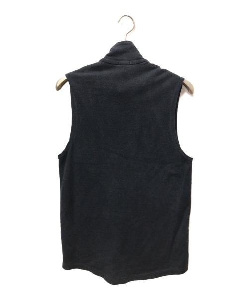 COMOLI（コモリ）COMOLI (コモリ) シルクネップ ジャージベスト ブラック サイズ:SIZE 1の古着・服飾アイテム