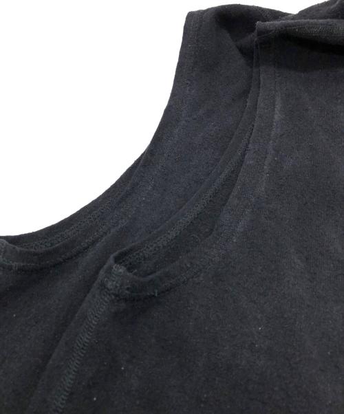 COMOLI（コモリ）COMOLI (コモリ) シルクネップ ジャージベスト ブラック サイズ:SIZE 1の古着・服飾アイテム