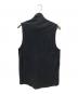 COMOLI (コモリ) シルクネップ ジャージベスト ブラック サイズ:SIZE 1：15000円