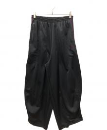 Needles×FREAK'S STORE（ニードルズ×フリークスストア）の古着「別注ヒザデルトラックパンツ」｜ブラック×パープル
