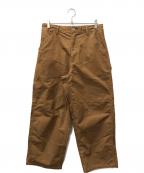 FreshServiceフレッシュサービス）の古着「COTTON CANVAS PAINTER PANTS」｜ブラウン