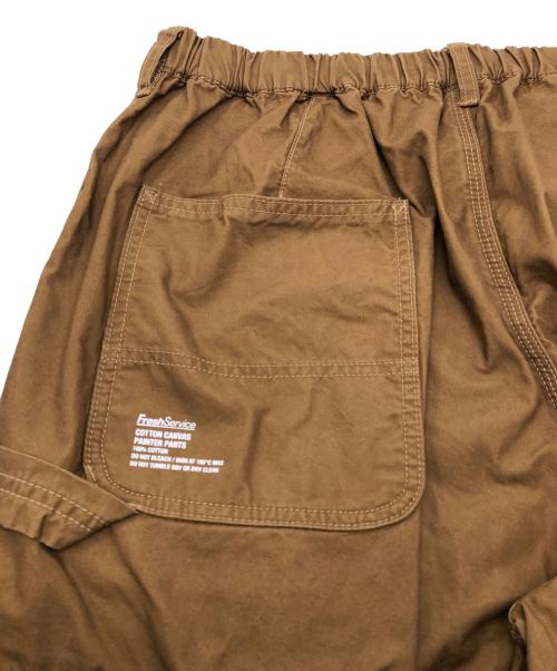 FreshService（フレッシュサービス）FreshService (フレッシュサービス) COTTON CANVAS PAINTER PANTS ブラウン サイズ:SIZE Mの古着・服飾アイテム