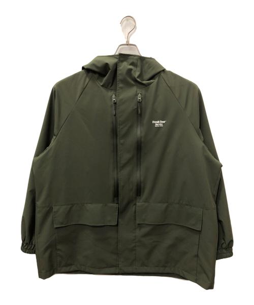 FreshService（フレッシュサービス）FreshService (フレッシュサービス) WATERPROOF TACTICAL SHELL ジャケット カーキ サイズ:SIZE Lの古着・服飾アイテム