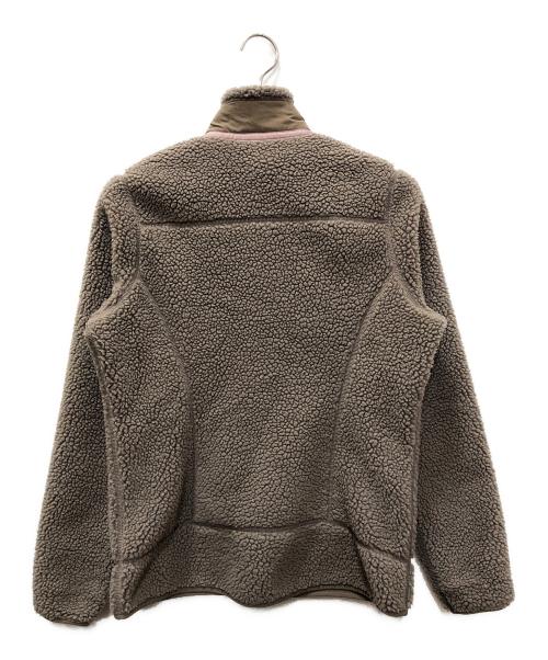 Patagonia（パタゴニア）Patagonia (パタゴニア) ウィメンズ クラシックレトロXジャケット グレー×ピンク サイズ:SIZE Mの古着・服飾アイテム