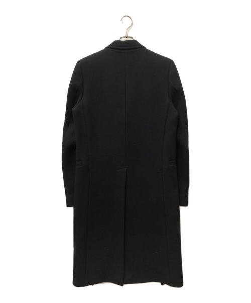 OFFWHITE（オフホワイト）OFFWHITE (オフホワイト) ラバーロゴメルトンコート ブラック サイズ:SIZE Sの古着・服飾アイテム