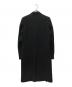 OFFWHITE (オフホワイト) ラバーロゴメルトンコート ブラック サイズ:SIZE S：25000円