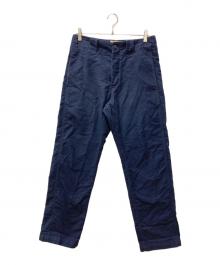 NIGEL CABOURN（ナイジェルケーボン）の古着「ワークスーツトラウザー - モール」｜ネイビー