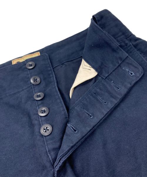 NIGEL CABOURN（ナイジェルケーボン）NIGEL CABOURN (ナイジェルケーボン) ワークスーツトラウザー - モール ネイビー サイズ:30の古着・服飾アイテム