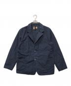 NIGEL CABOURNナイジェルケーボン）の古着「ワークスーツジャケット ー モールスキン」｜ネイビー