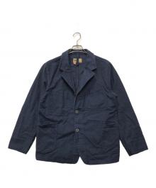 NIGEL CABOURN（ナイジェルケーボン）の古着「ワークスーツジャケット ー モールスキン」｜ネイビー