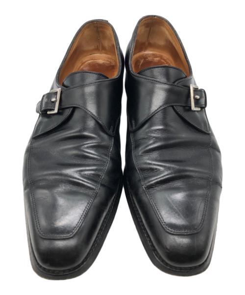 JOHN LOBB（ジョンロブ）JOHN LOBB (ジョンロブ) シングルモンクレザーシューズ ブラック サイズ:SIZE 7Eの古着・服飾アイテム
